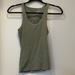 American Eagle olive green tank top
